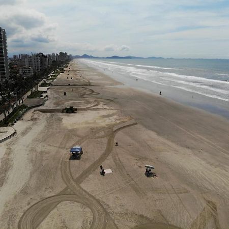 Apto Pe Na Areia Ar Condicionado Internet Estacionamento Portaria 24H Apartment Praia Grande  Exterior foto